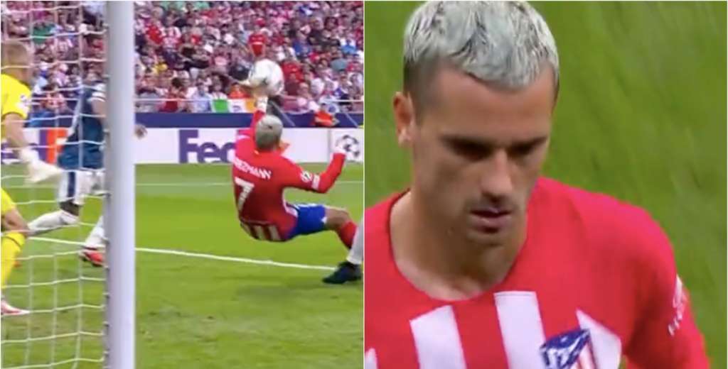 Atlético de Madrid estaba complicado: apareció Griezmann y su golazo de media "chilena"