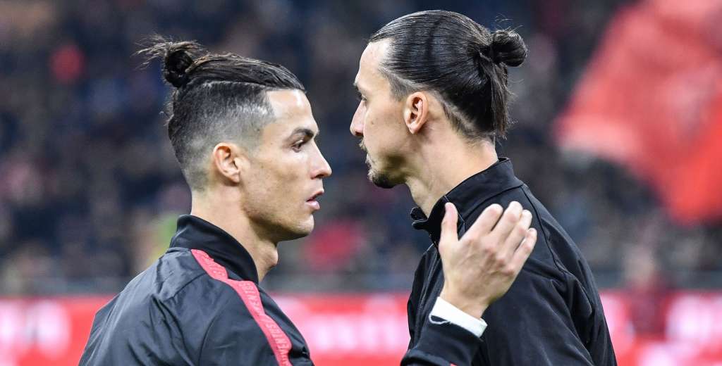 Esto no lo esperaba nadie: el palazo de Ibrahimovic a Cristiano Ronaldo