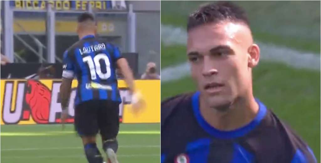 Un golazo a lo Batistuta: Lautaro Martínez le arrancó el arco al Bolonia