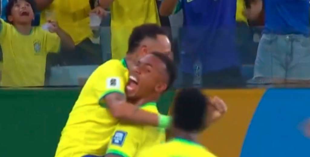 Costó, pero llegó el gol para la Selección de Brasil: fue un golazo