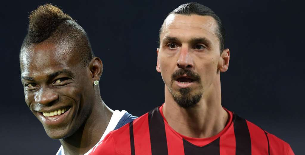 Ibrahimovic lo criticó feo y Balotelli lo destrozó con una foto imposible