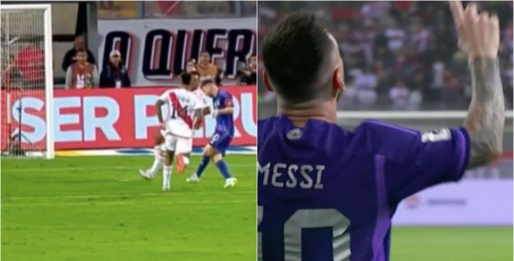 ¡Es de otro planeta!: el golazo brutal de Messi a Perú para Argentina