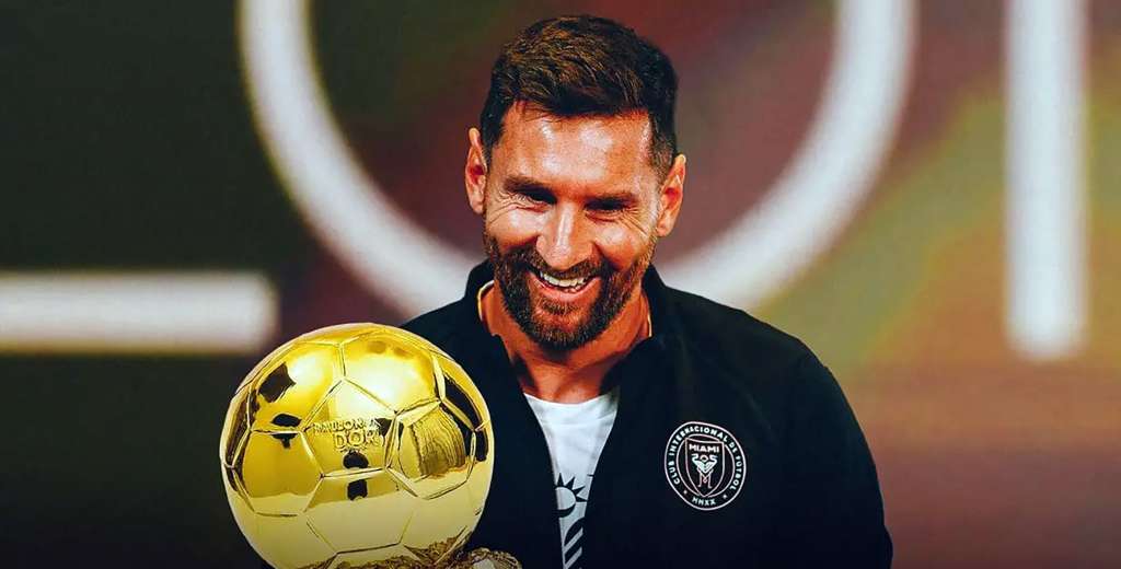 Él lo confirmó: "Messi es el ganador del Balón de Oro 2023"