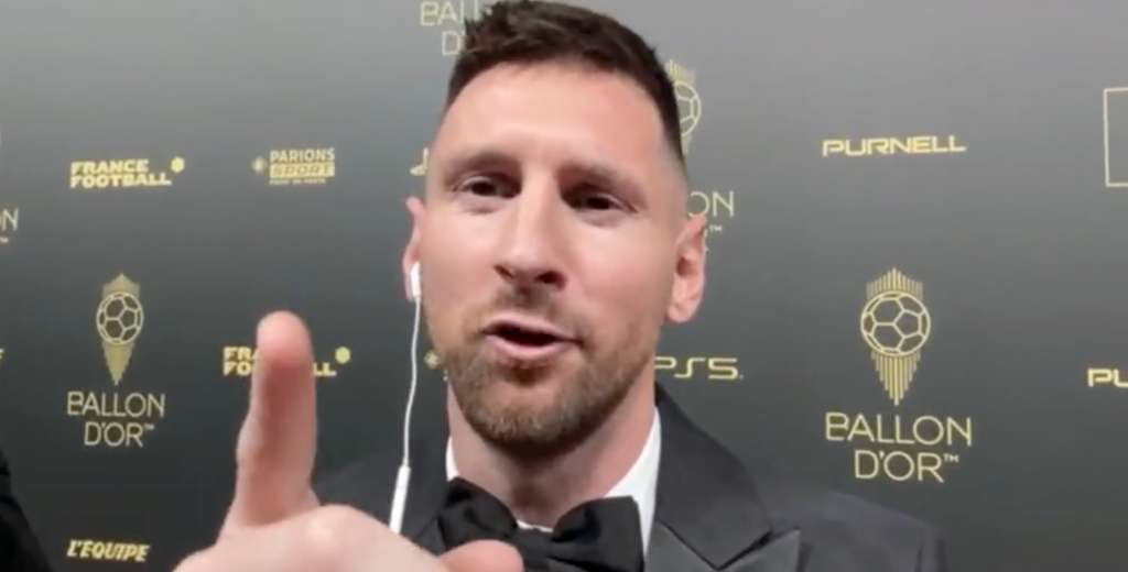 Messi furioso en vivo: "A vos no te respondo más"