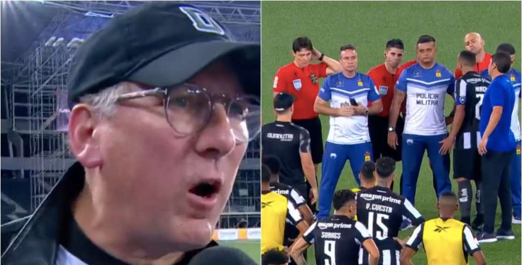 Botafogo ganaba 3-0, Palmeiras remontó 4-3 y estalló: "Esto es corrupción"