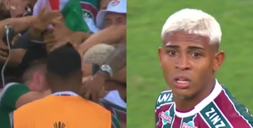 Pasó de todo: Kennedy hizo un golazo en Fluminense pero lo echaron por festejar