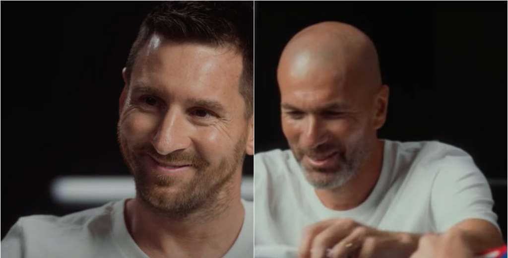 Zidane lo dejó impactado a Messi: la brutal camiseta que le regaló...