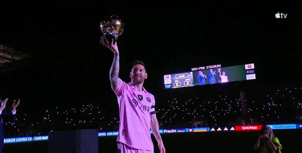 Messi lo disfruta: qué recibimiento del Inter Miami