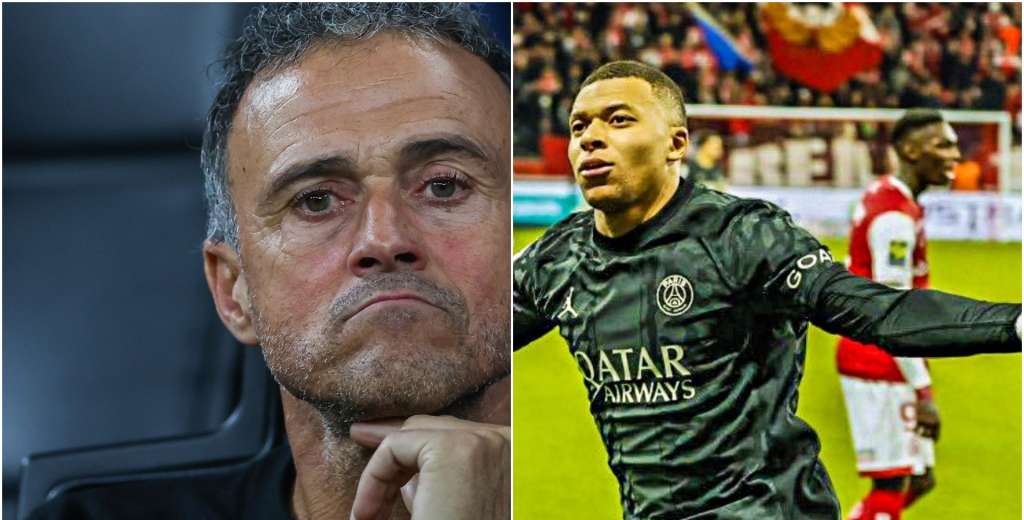 Mbappé hizo tres goles, pero Luis Enrique lo liquidó: "No me gustó nada..."