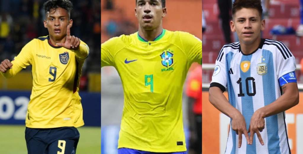 Las figuras de Sudámerica que brillan en en el Mundial Sub 17