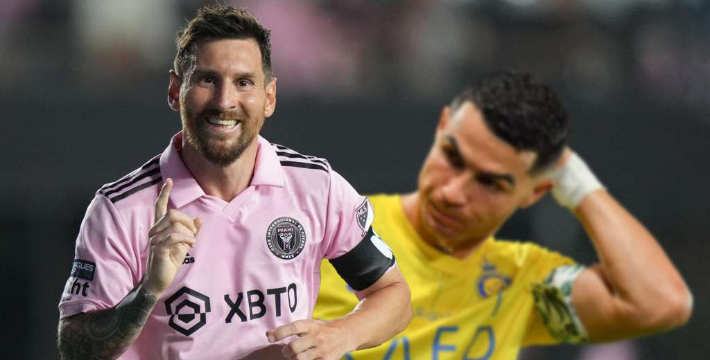 Bomba: rechazó a Cristiano Ronaldo para jugar con Messi en Inter Miami