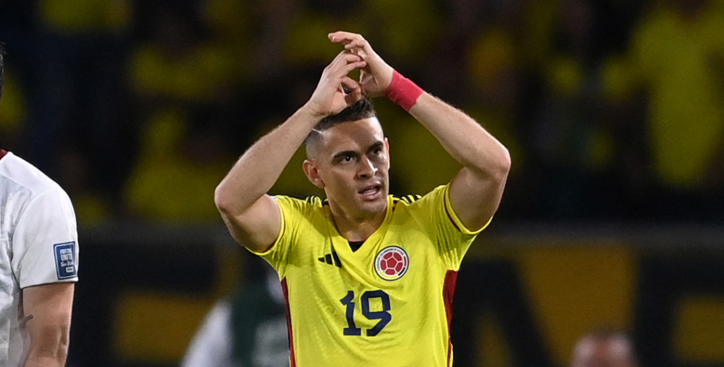 Santos Borré le rompió el arco a Paraguay y adelantó a la Selección Colombia
