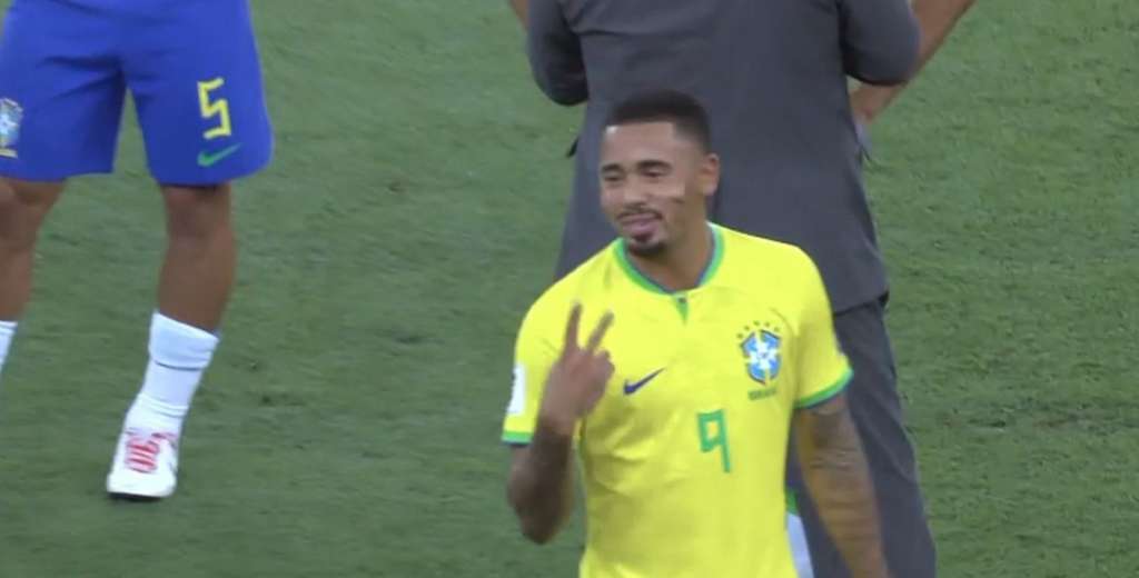 Imperdonable: Messi se fue al vestuario y Gabriel Jesus se burló de él