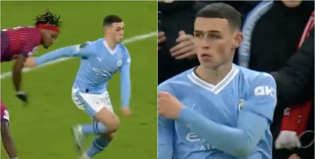 Foden es un genio: el golazo que marcó, haciendo un caño de por medio...