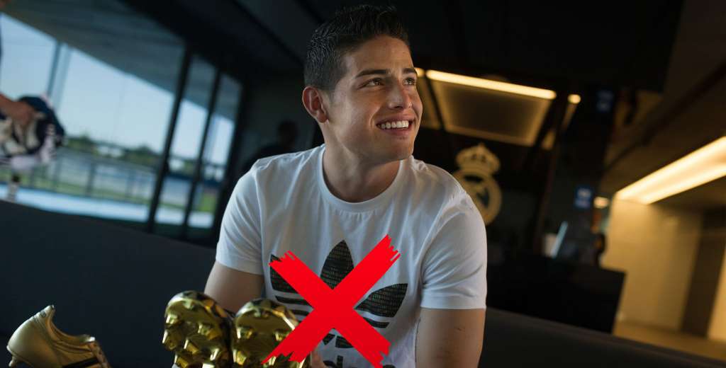 James Rodríguez rompe con Adidas y firma con la marca menos pensada