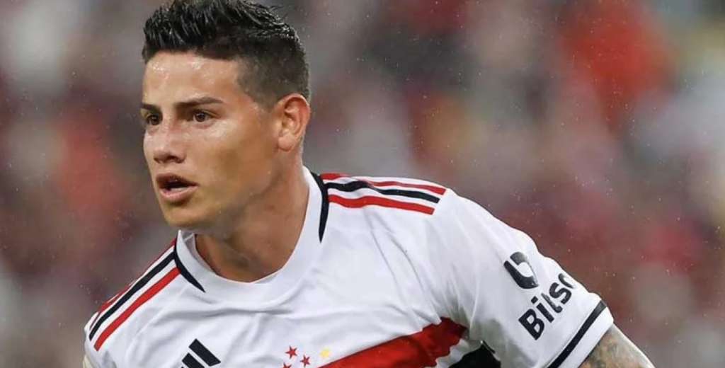 James arde en Sao Paulo: quiere marcharse y podría ir a otro grande de Sudamérica