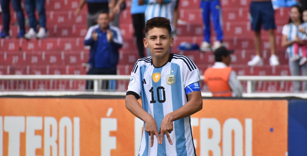 Copa de la Liga: es el goleador de la Selección Argentina Sub17 y fue llamado en River Plate