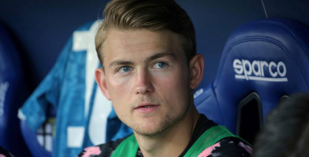 Rechazaron fichar a De Ligt por que será gordo como su padre...