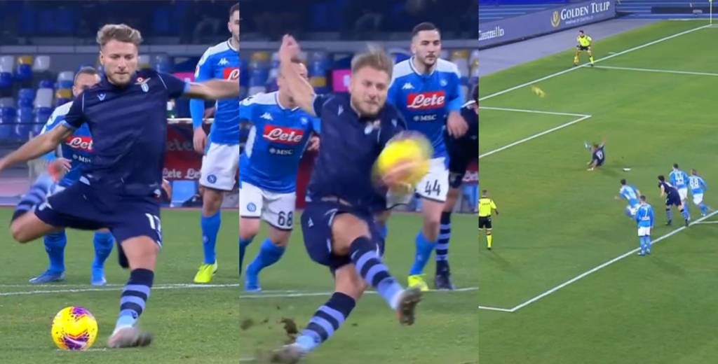 Papelón de Immobile: tenía para empatar con Lazio y mandó el balón al cielo