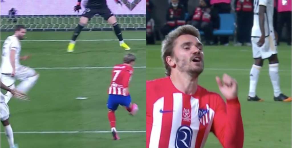 Griezmann ridiculizó a la defensa de Real Madrid: enganche y gol histórico