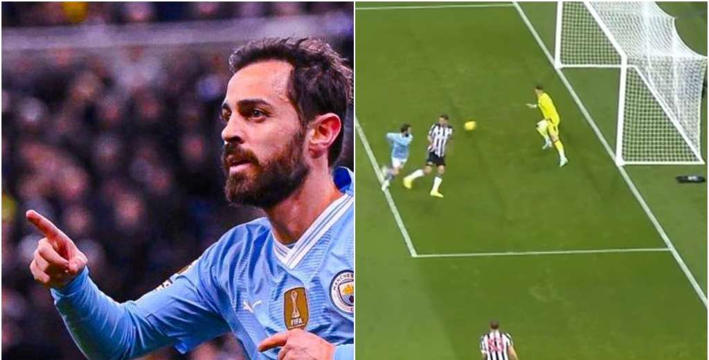 Cierren el estadio, los genios hacen eso: el gol de Bernardo Silva al Newcastle