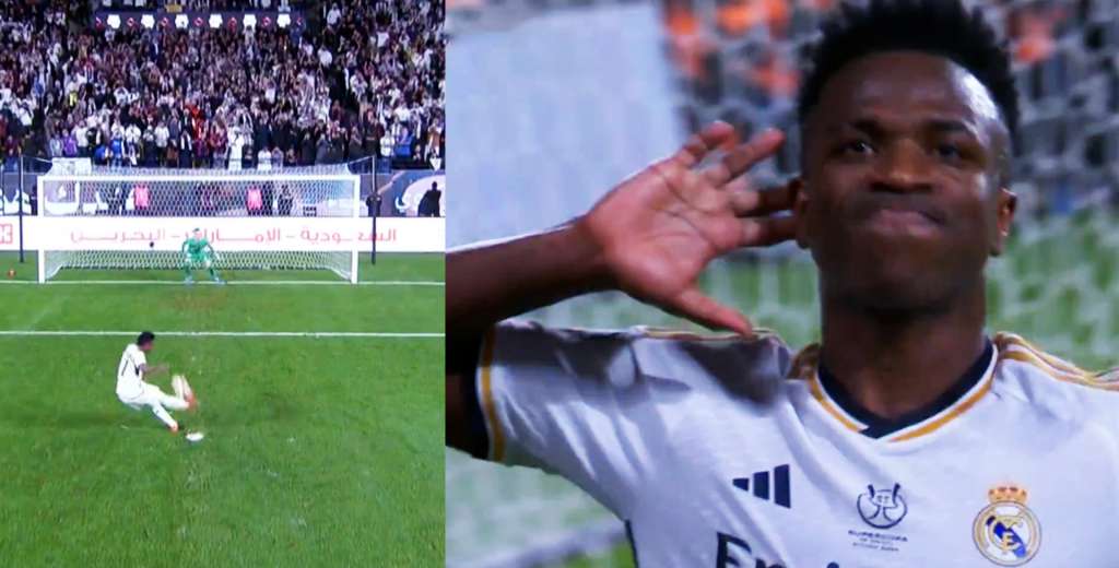 Vinicius histórico: le metió tres goles al Barcelona en 45 minutos