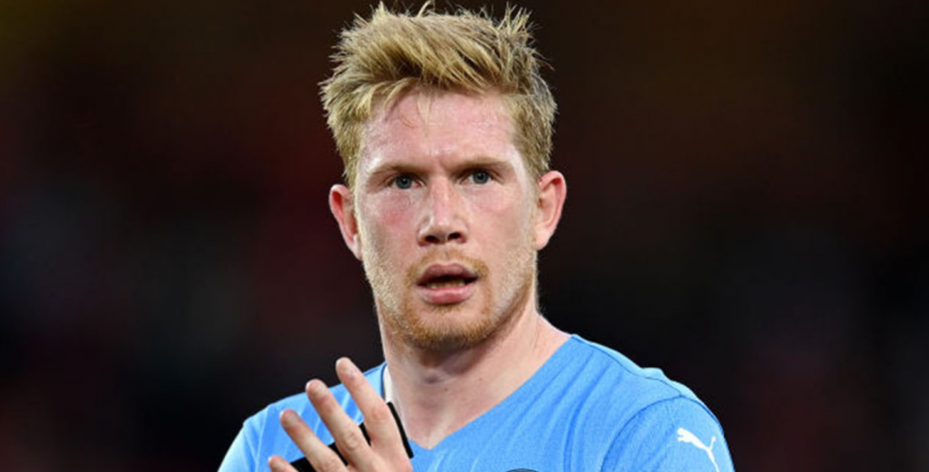 No lo dudó: "De Bruyne está en la misma categoría que Messi y Cristiano"