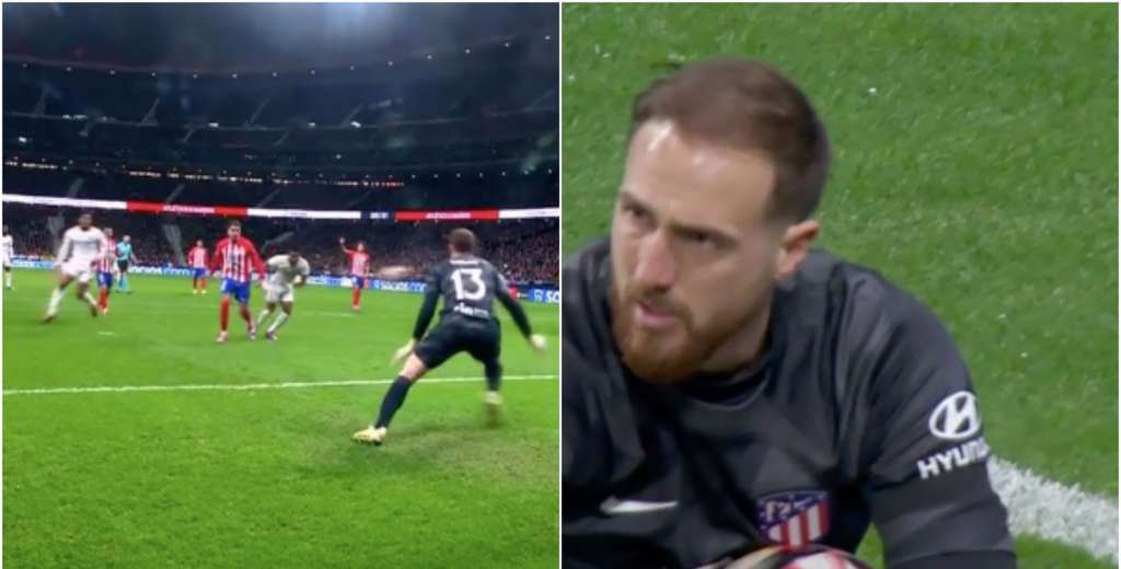 Impresionante Oblak: le reventaron el arco y la atajó igual