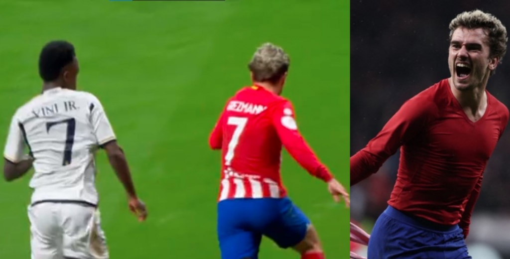 Griezmann humilló a Vinicius y marcó un golazo en la Copa del Rey