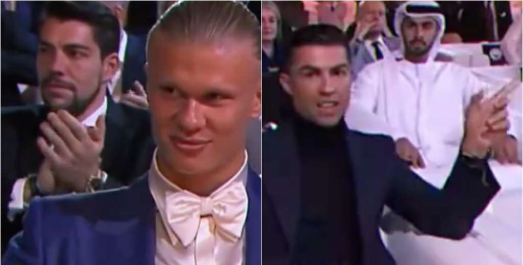 La brutal reacción de Cristiano: eligieron a Haaland como el mejor del mundo