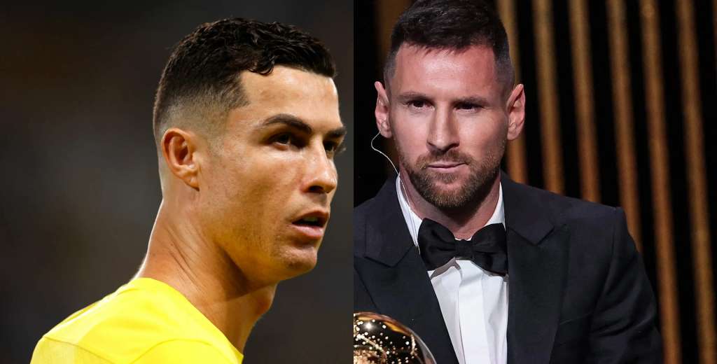 El palazo de Cristiano Ronaldo a Messi por el Balón de Oro y el The Best
