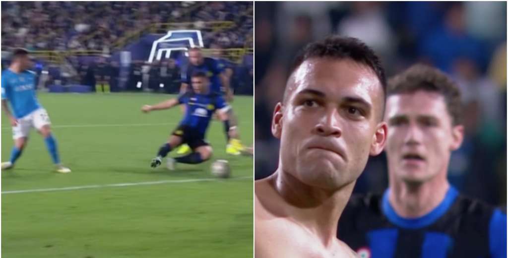 Al minuto 91, Lautaro Martínez inventa un golazo e Inter gana la Supercopa