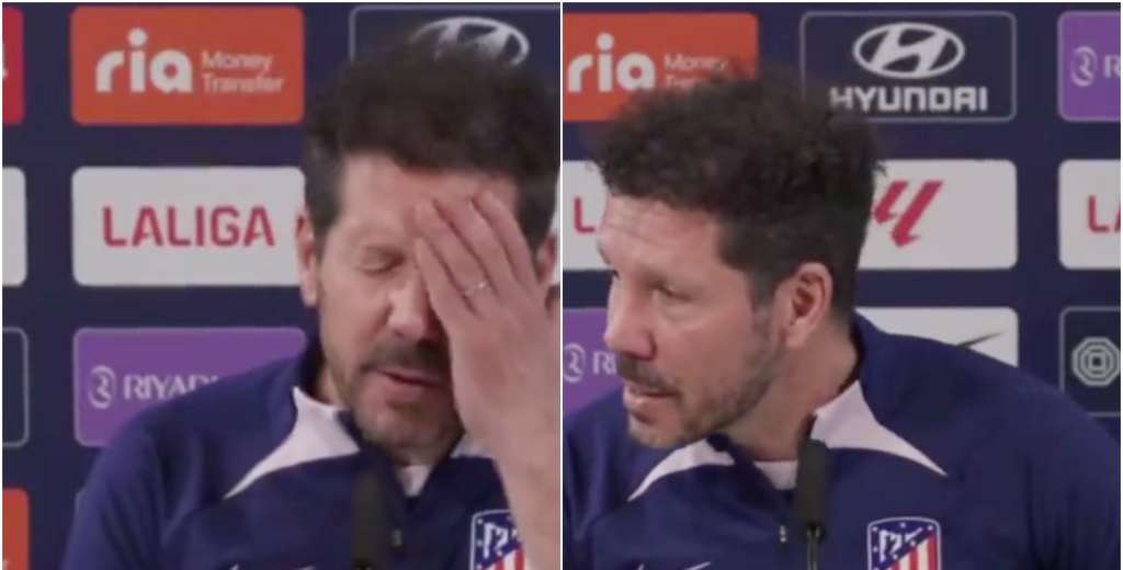 Simeone no soporta más: "Se piensan que somos tontos, eso es lo que duele"