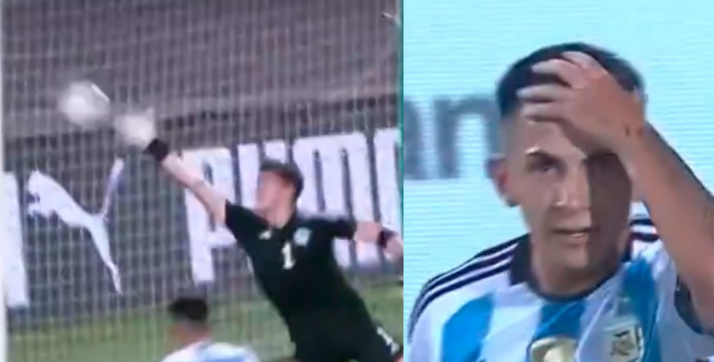 Por esto vale 25 millones: Thiago Almada marcó un golazo para la Selección Argentina