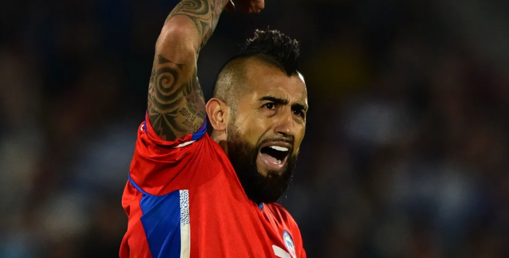 Arturo Vidal estalló por la derrota de Chile ante Argentina: insultó al árbitro