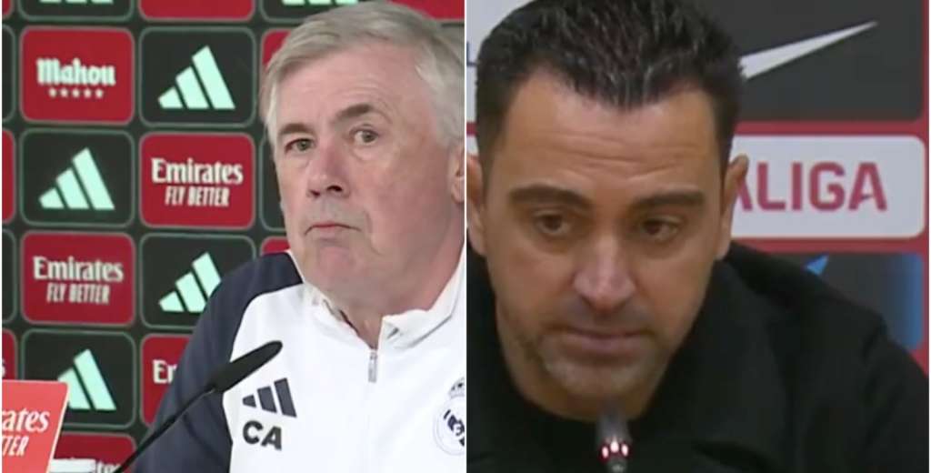 Ancelotti y la polémica respuesta para Xavi: lo trató de principiante...