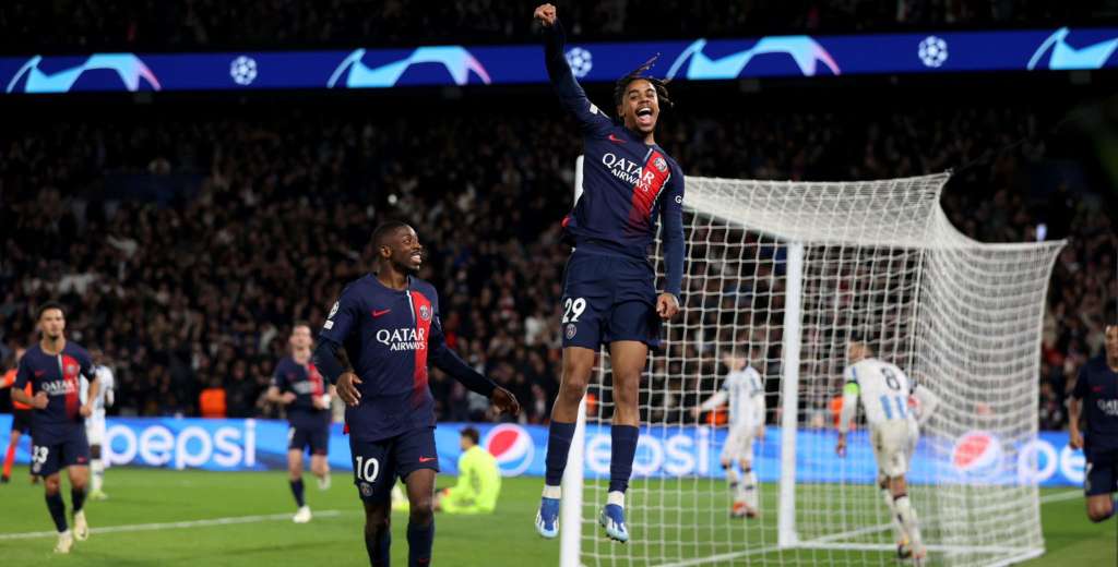 El PSG ganó 2-0 y sueña con pasar a cuartos sin sobresaltos