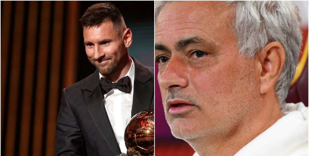 Mourinho y una respuesta descomunal: "¿Qué Messi robó el Balón de Oro?"