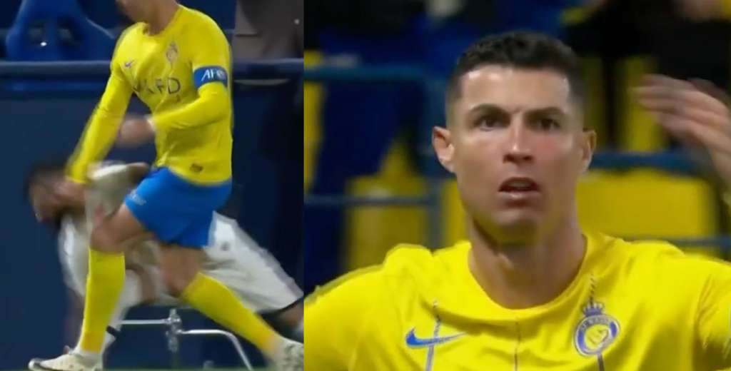 Cristiano Ronaldo metió una plancha, lo perdonaron y encima se enojó