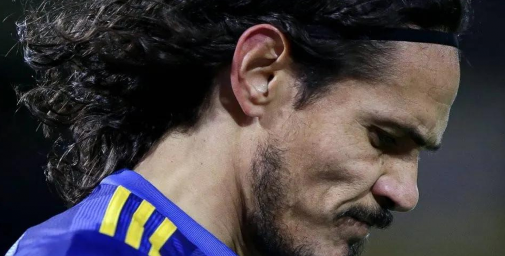 El peor momento de Cavani en Boca y lo hundió: "No le hace un gol ni al arcoíris"