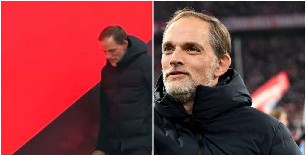 La tensión en el Bayern es total: Tuchel sale del vestuario con un dedo fisurado