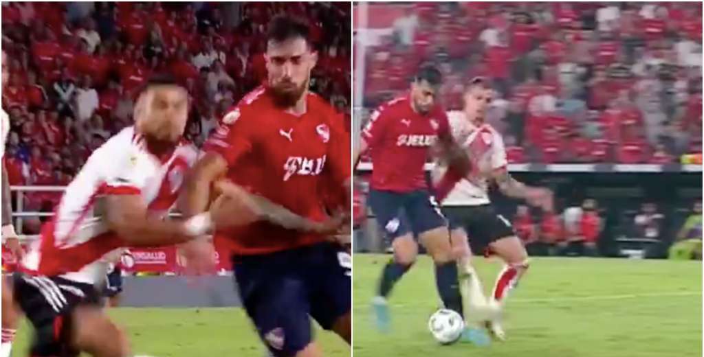 Independiente empata con River y arde: el penal que no le dieron a Ávalos