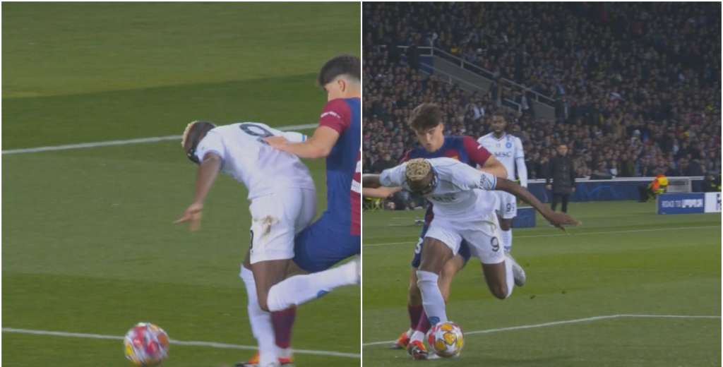 Si pasara con Real Madrid, sería un caos: el penalazo que no le dieron al Napoli