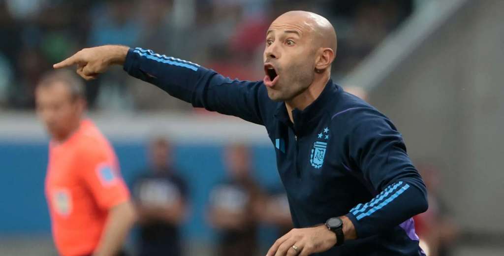 Con un campeón del mundo: Mascherano dio la lista de la Sub-23