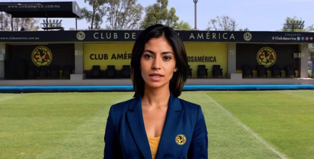 Las Águilas presentaron a "América", su presentadora virtual creada con IA