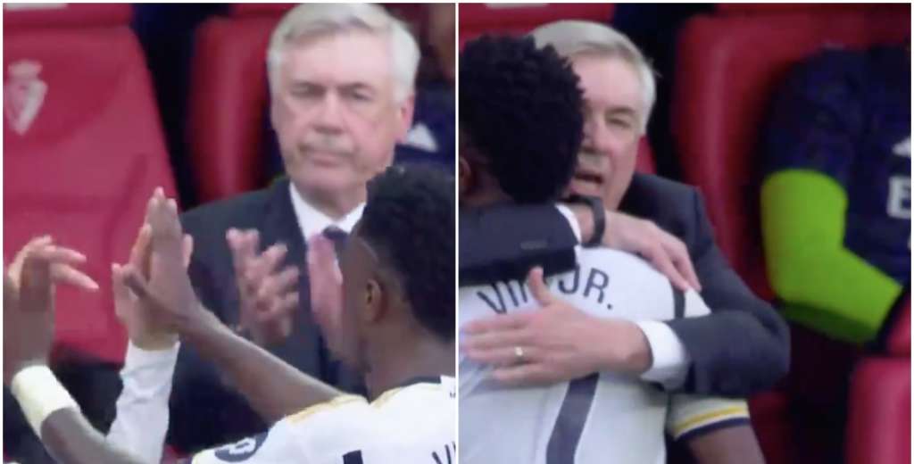 Esto es la jerarquía: todos silbaban a Vinicius y Ancelotti mostró ser un genio