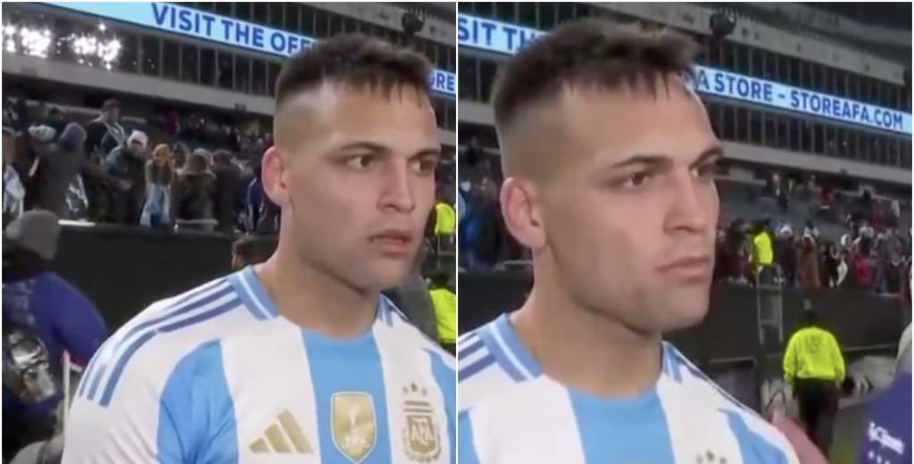 El inesperado estallido de Lautaro Martínez en directo: "Hablen ustedes..."