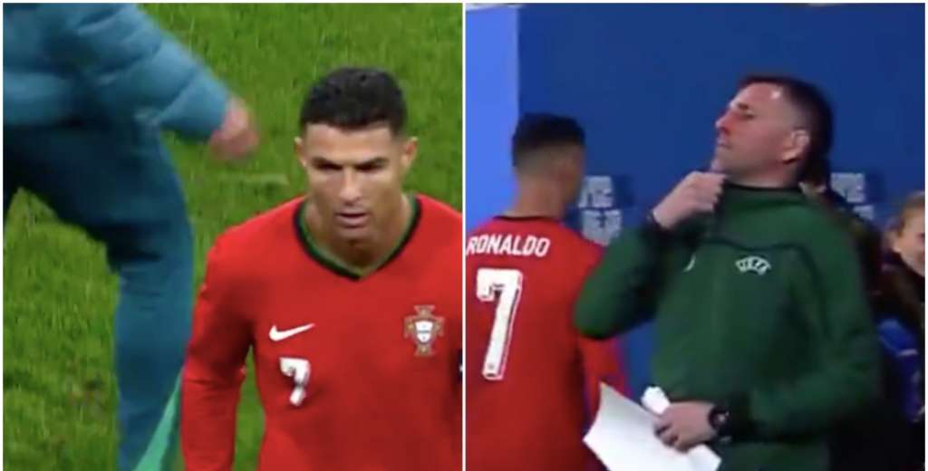 Portugal perdió y Cristiano le gritó en la cara al árbitro: Su frase en llamas