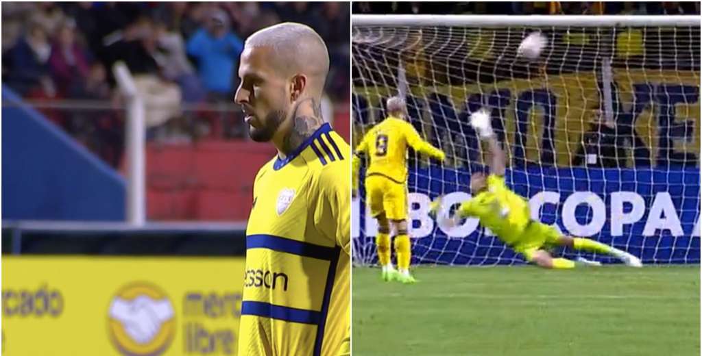 Benedetto vive un calvario: penal para Boca, quiso fusilar y terminó todo mal