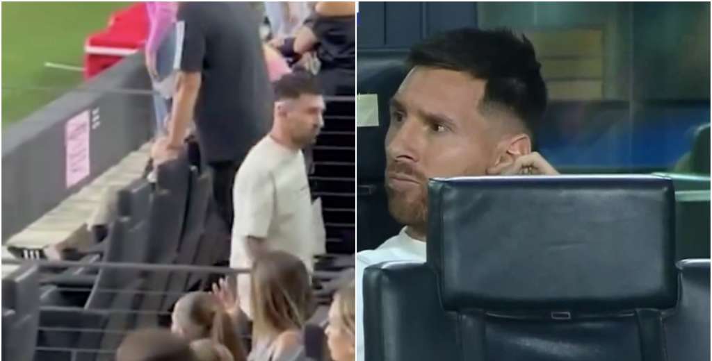 Messi no lo perdonó y fue a buscarlo: el estallido tras perder con Monterrey